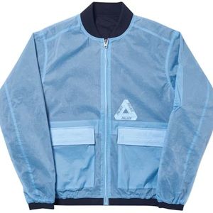 PALACE reversible overlay bomber jacket